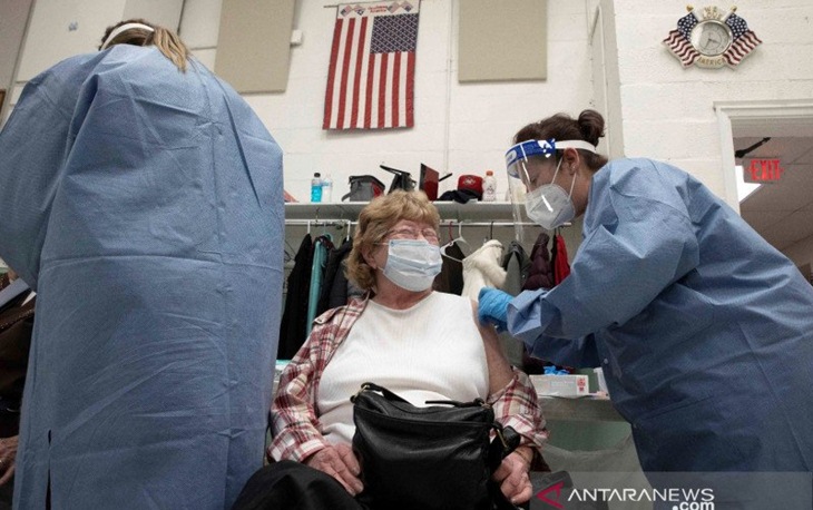 75,2 Juta Dosis Vaksin Corona Sudah Disuntikkan di AS