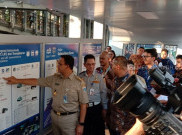 Pemprov DKI dan FDTJ Pasang Informasi Transportasi Publik di Sudirman