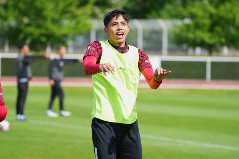 Ikhsan dan Garuda Muda Hadapi Cuaca Dingin di Prancis
