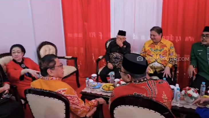 Disambut Megawati, Ini Tokoh dan Ketum Partai yang Hadiri Puncak BBK 2023