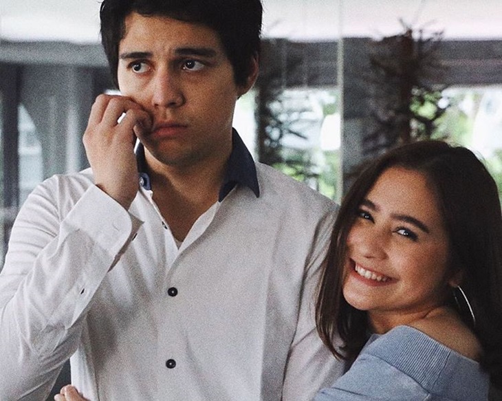 Prilly Latuconsina dan Maxime Bouttier. (Instagram/@film.mattandmou)