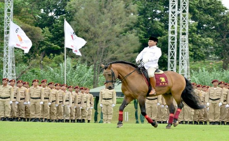Capres nomor urut 02 Prabowo Subianto
