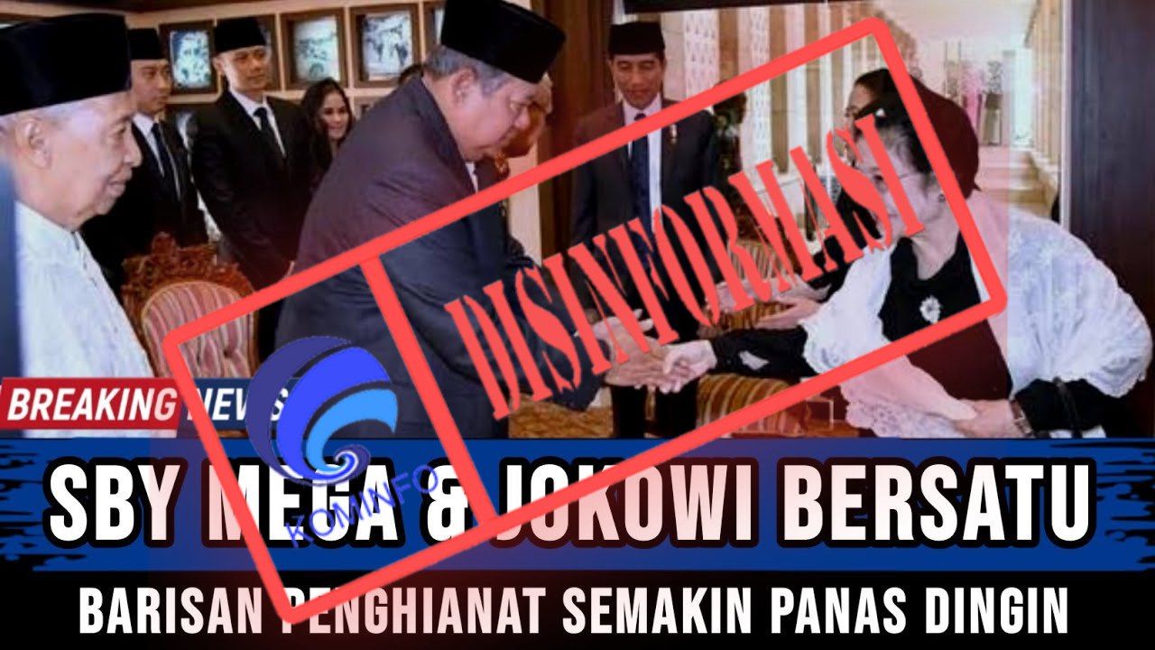 [HOAKS atau FAKTA]: Ada Rapat Rahasia antara Presiden Jokowi, Megawati, dan SBY