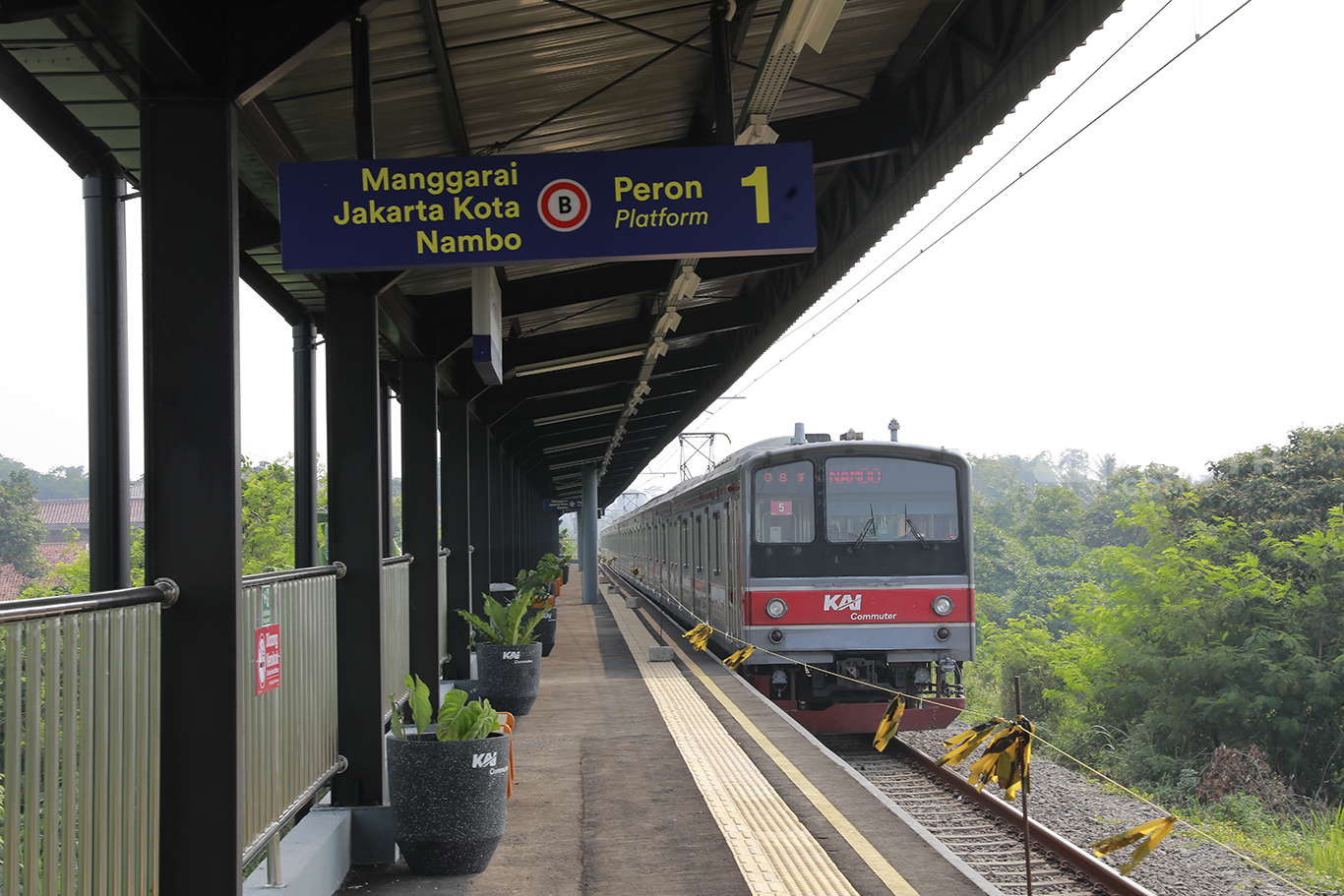 Menilik Stasiun Pondok Rajeg yang Akan Kembali Beroperasi