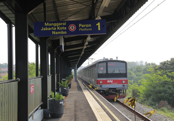 18 Tahun 'Mati', Stasiun Pondok Rajeg Kini Beroperasi Kembali