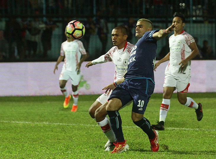 Wanderley Senang Persipura Bermain Bagus di Malang