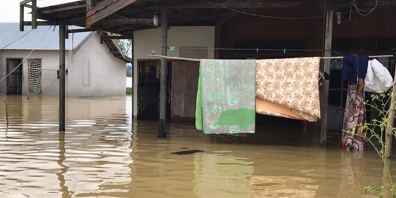 Banjir di Kalimantan Selatan. (Foto: BNPB)