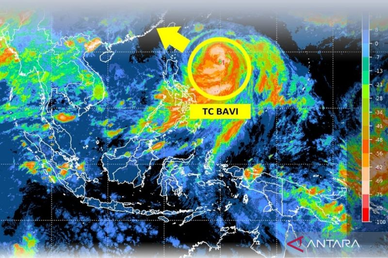 Siklon Bavi di Filipina Meluas, Gelombang Laut Ekstrem Ancam Indonesia dalam 24 Jam ke depan