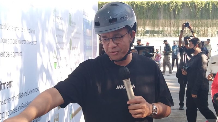 Kasus COVID-19 di Jakarta Meningkat, Anies Belum Berencana Lakukan Pengetatan