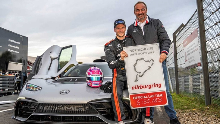 Mercedes-AMG One Pecahkan Rekor di Nürburgring 