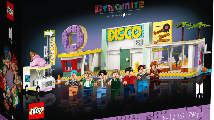 LEGO Rilis Set Ideas Konser BTS