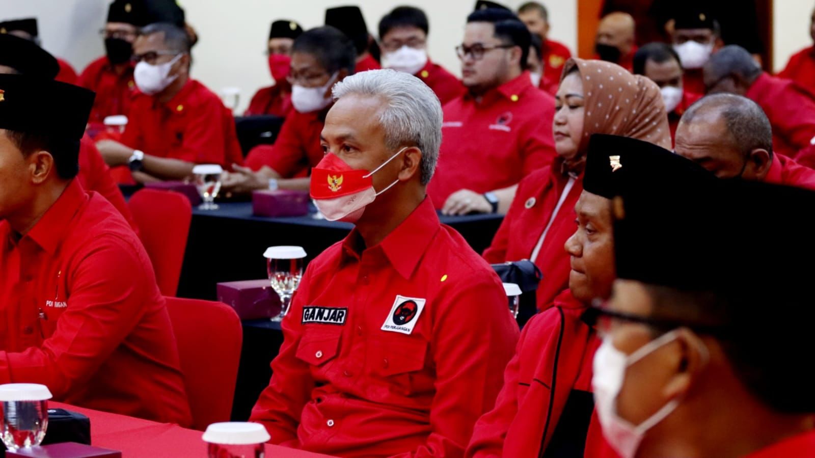 Ganjar hingga Bobby Hadiri Rakor di Sekolah Partai PDIP