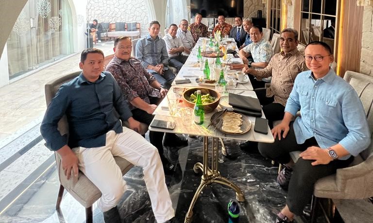 Koalisi Indonesia Maju Gelar Rapat, Bahas Pemenangan Prabowo