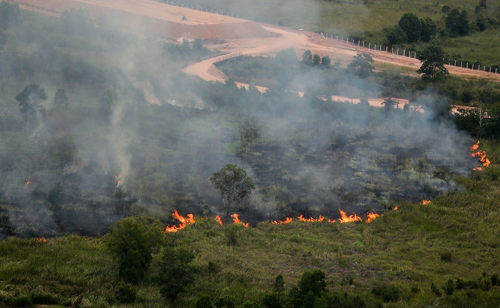 Kebakaran hutan dan lahan di Sumatera kian parah 