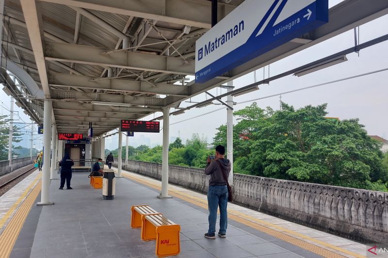 Stasiun Matraman Ditargetkan Layani 10 Ribu Penumpang per Hari