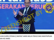 [HOAKS atau FAKTA]: Tinggalkan Istana, Ma'ruf Amin Mantapkan Dukungan ke Anies