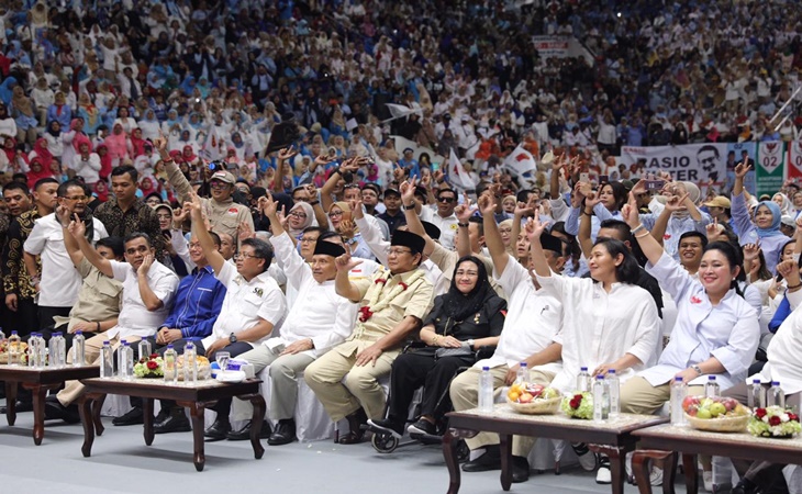 Prabowo Datang Lagu Sontoloyo Berhenti, Prabowo Pulang Emak-Emak Pingsan