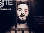 Tebar Teror, ISIS Rilis Poster Messi Menangis Darah