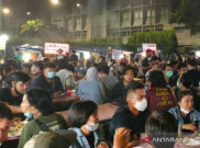 Warung Sate Taichan di Parkiran Senayan City Ditutup karena Langgar Protokol Kesehatan