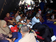 Kebakaran Pasar Jiung Kemayoran, 674 Warga Mengungsi ke Tenda Darurat di Kebon Kosong