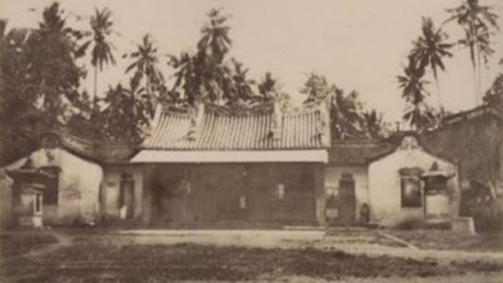 Klenteng di Padang tahun 1890 (foto/kitlv)