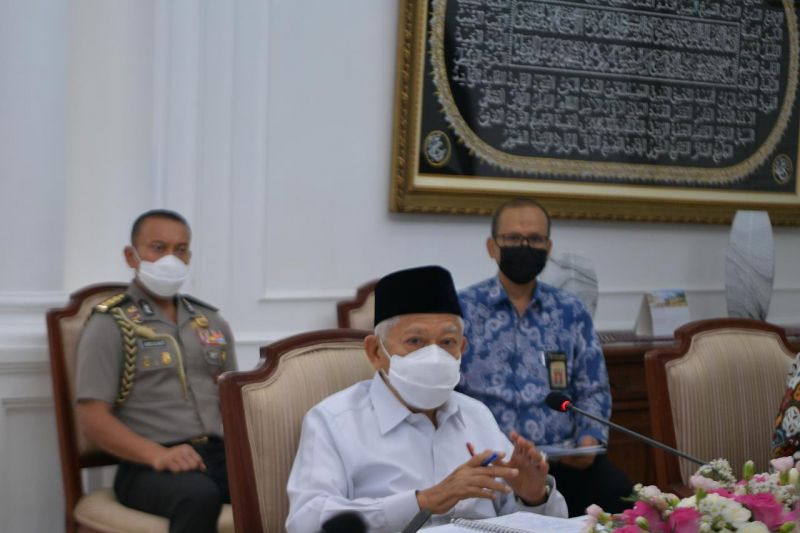 Wakil Presiden Ma'ruf Amin. (Foto: Antara)
