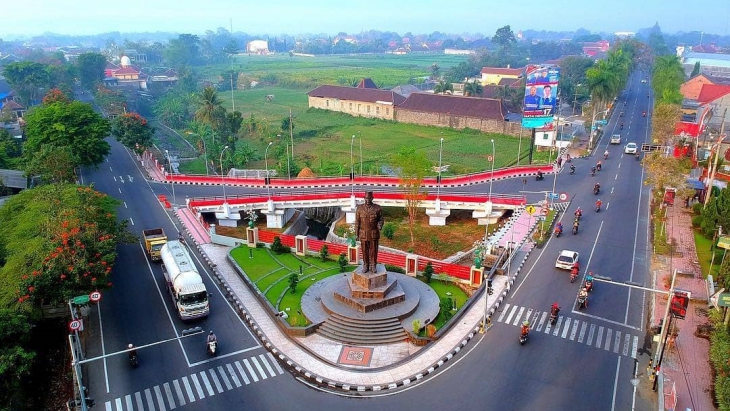 Ikon kota Blitar (Sumber: Instagram/pribadi_andik)
