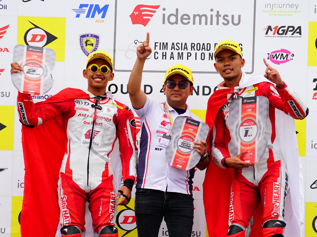AHRT Catatkan Torehan Positif pada ARRC 2024 di Sirkuit Mandalika