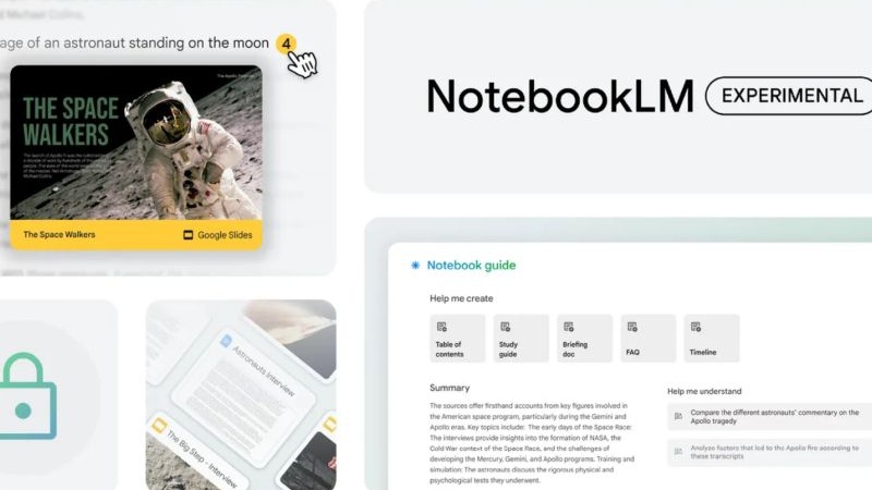 Google Perkenalkan Fitur Baru NotebookLM, Model Penelitian dan Penulisan Berbasis AI