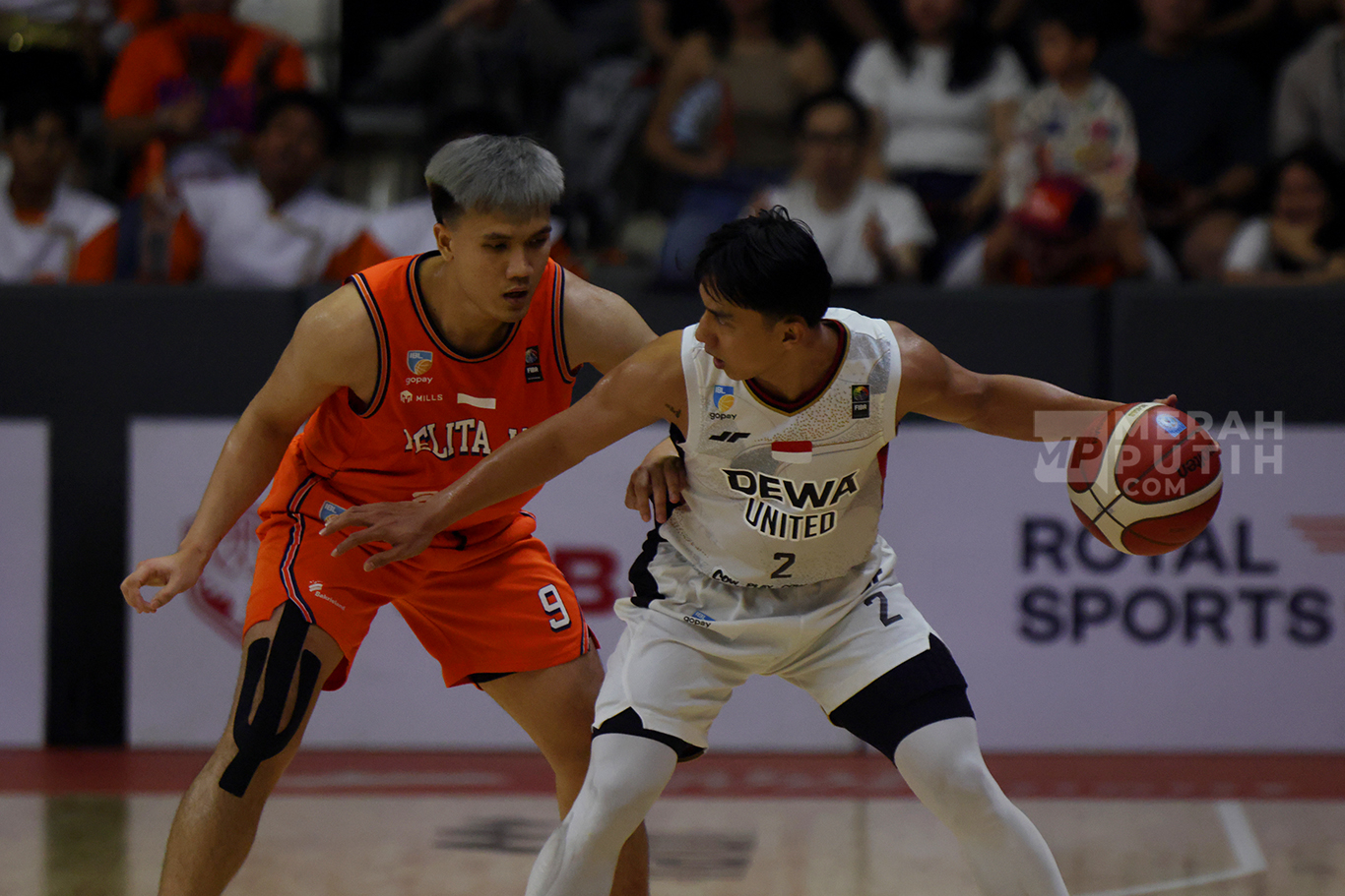 Final IBL 2025 Babak Kedua Dewa United Banten Kalahkan Pelita Jaya Jakarta