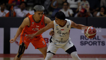 Final IBL 2025 Babak Kedua Dewa United Banten Kalahkan Pelita Jaya Jakarta 