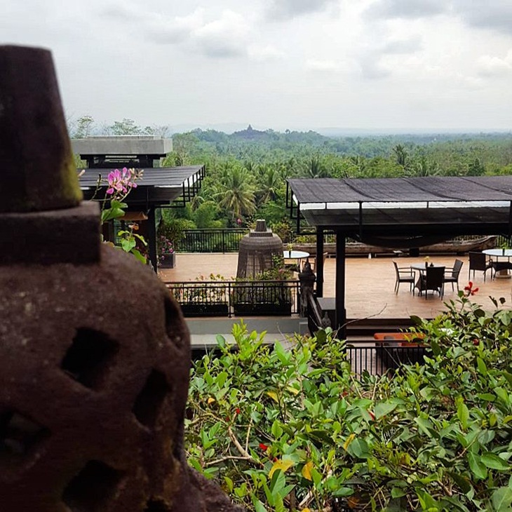 Pelataran Borobudur Resort & Spa. (Foto: instagram.com/taco.id)