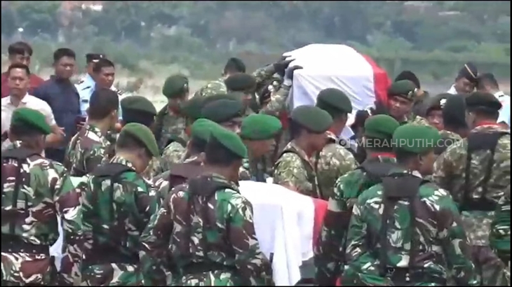 Gugur saat Kontak Senjata dengan KKB, Pratu Miftahul Firdaus Dimakamkan di Boyolali
