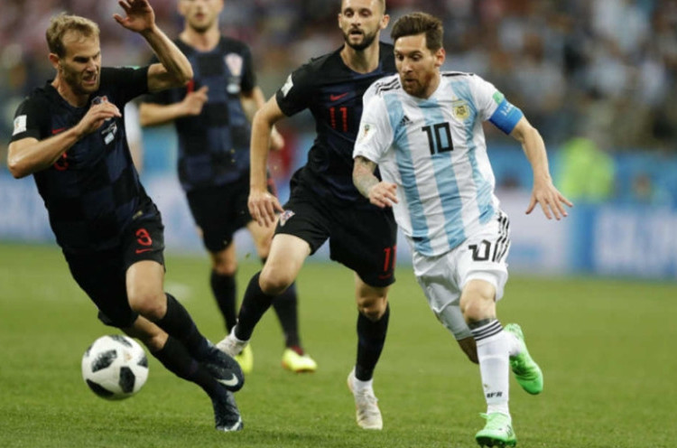 Argentina dan Kroasia Punya Rekor Pertemuan Seimbang