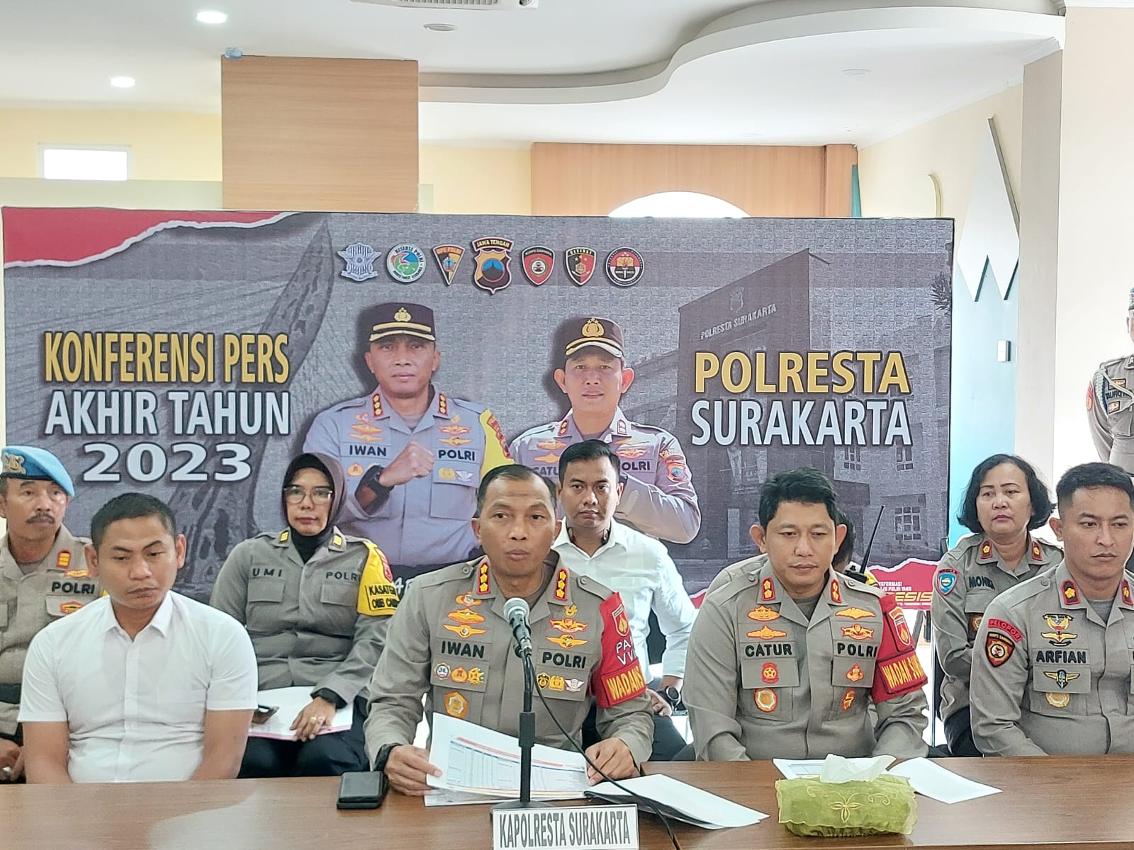 Kasus Kejahatan di Solo Sepanjang 2023 Didominasi Pencurian Kendaraan