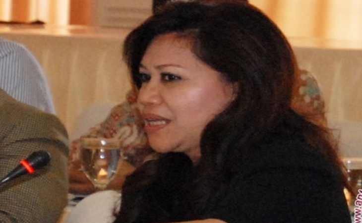 Politisi PDI Perjuangan yang juga anggota Komisi I DPR Evita Nursanty