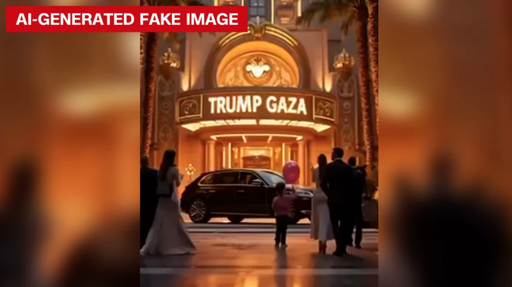  Donald Trump Promosikan Rencana Pembangunan Gaza dengan Video AI, Tampak seperti Resor dengan Patung Emas Dirinya