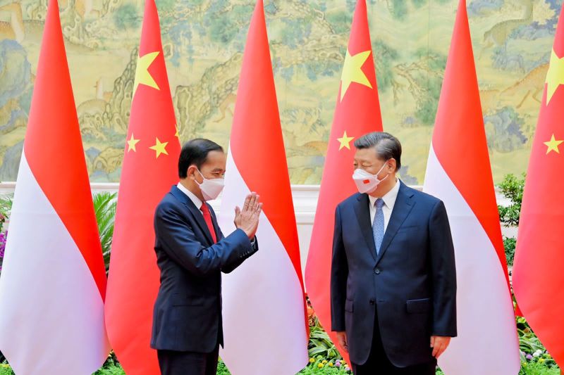 Bertemu Jokowi, Presiden Tiongkok Sebut Punya Hubungan Mesra dengan Indonesia