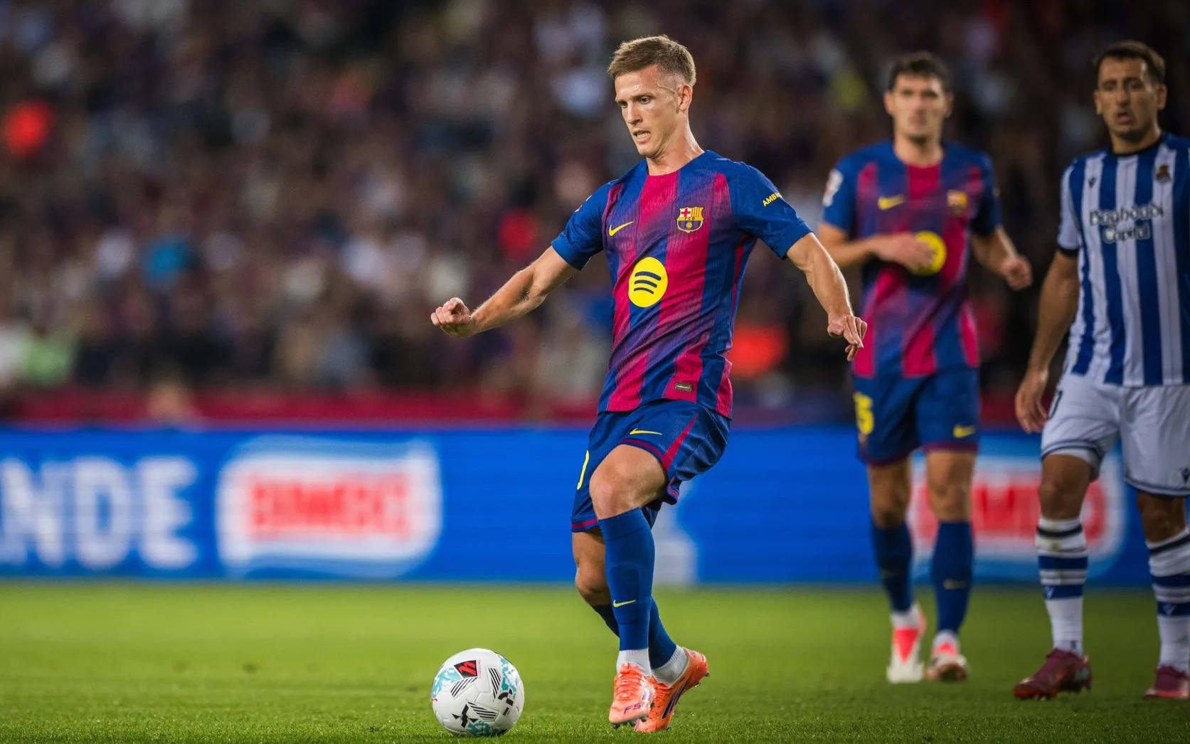 Barcelona Pusing 7 Keliling! Dani Olmo Cedera saat Latihan Bareng Timnas Spanyol