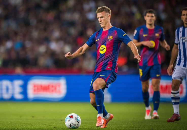 Barcelona Pusing 7 Keliling! Dani Olmo Cedera saat Latihan Bareng Timnas Spanyol