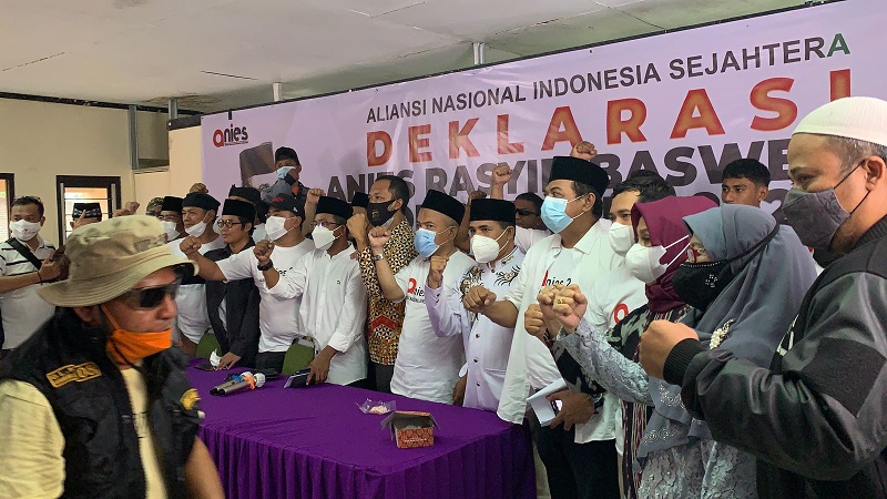 Tak Marah Meski Sering Dicaci Maki, Alasan Relawan Deklarasi Dukungan Pada Anies