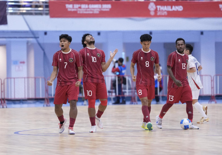 Hasil Futsal Putra SEA Games 2025: Hentikan Dominasi Thailand Lewat Kemenangan 6-1, Timnas Futsal Indonesia Raih Medali Emas