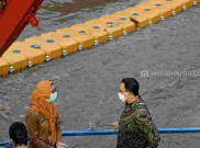 Pantau Pintu Air Manggarai, Anies Minta Warga Waspadai Hujan Tinggi