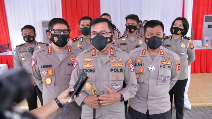 Kakorlantas Polri Irjen Pol Istiono, Kamis (1/4/2021) (ANTARA/HO-Divisi Humas Polri)