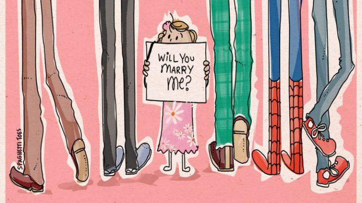 Ayah Buat Ilustrasi dari Celotehan Lucu Anaknya