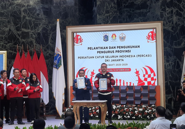 Hardiyanto Kenneth Dilantik Jadi Ketua Percasi DKI Jakarta, Bertekad Cetak Sejarah Raih 10 Emas di Kejurnas Catur Mamuju 2025