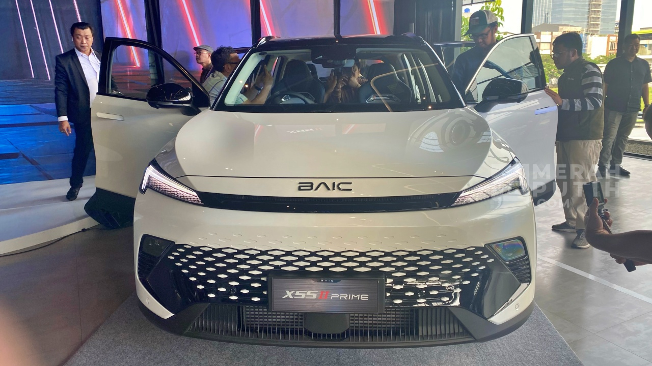 Spesifikasi Mesin dan Harga BAIC X55 II Facelift, Mobil Medium SUV 4X2 Paling Stylish dan Upgrade di Kelasnya