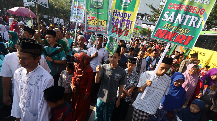 Para Santri di Jawa Timur