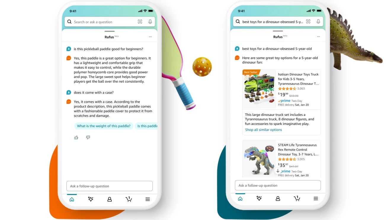 Amazon Luncurkan Rufus, Chatbot AI untuk Mudahkan Belanja