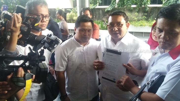 Sambangi Bareskrim, Fadli Zon Laporkan Akun Ananda Sukarlan